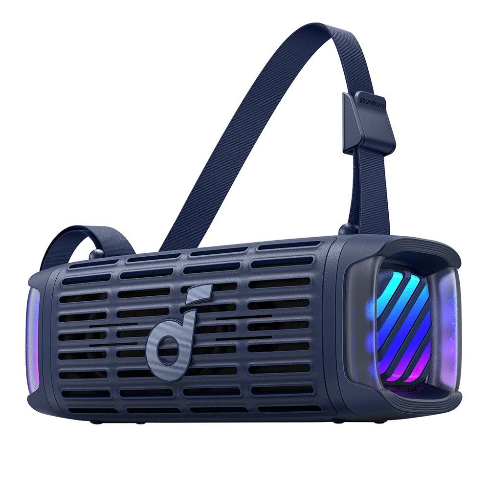 ลำโพงบลูทูธ SOUNDCORE BOOM 3I (D5100) 50W กันน้ำ IP68 ลอยน้ำได้ BASS UP 2.0 สีน้ำเงิน_0